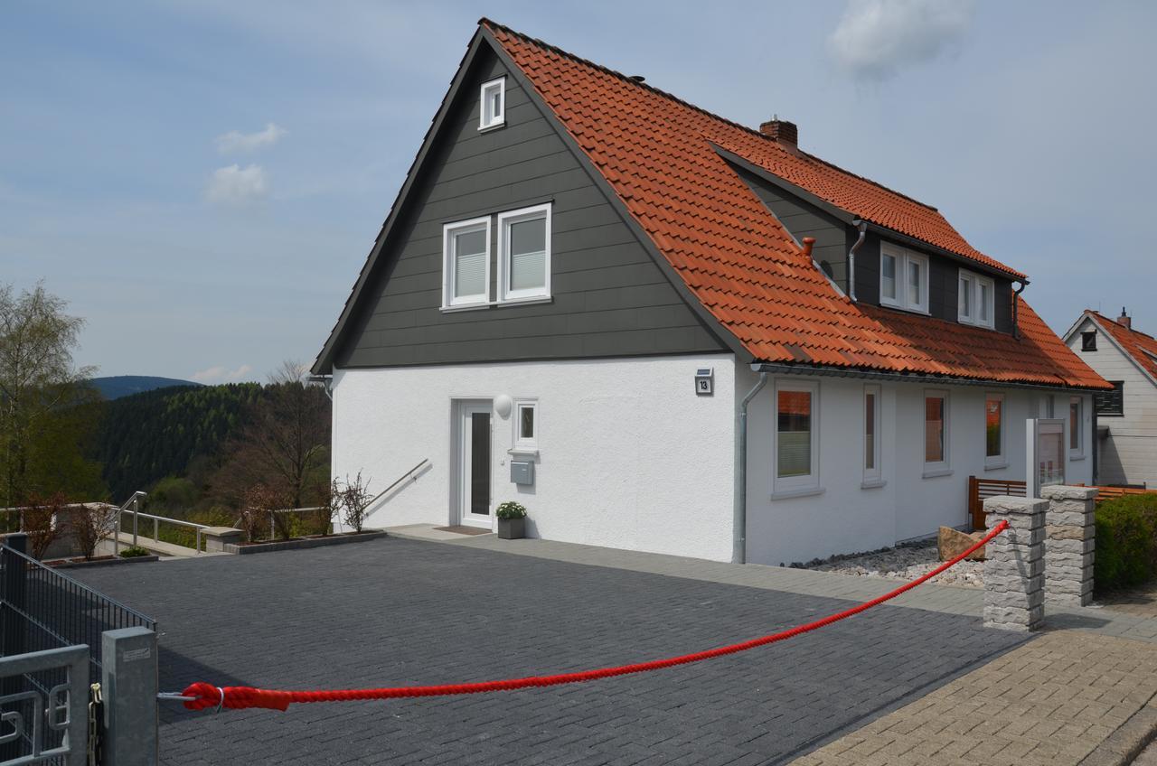 Landhaeuser Bergwiese - Ferienhaus Hoehenblick Sankt Andreasberg Exteriör bild